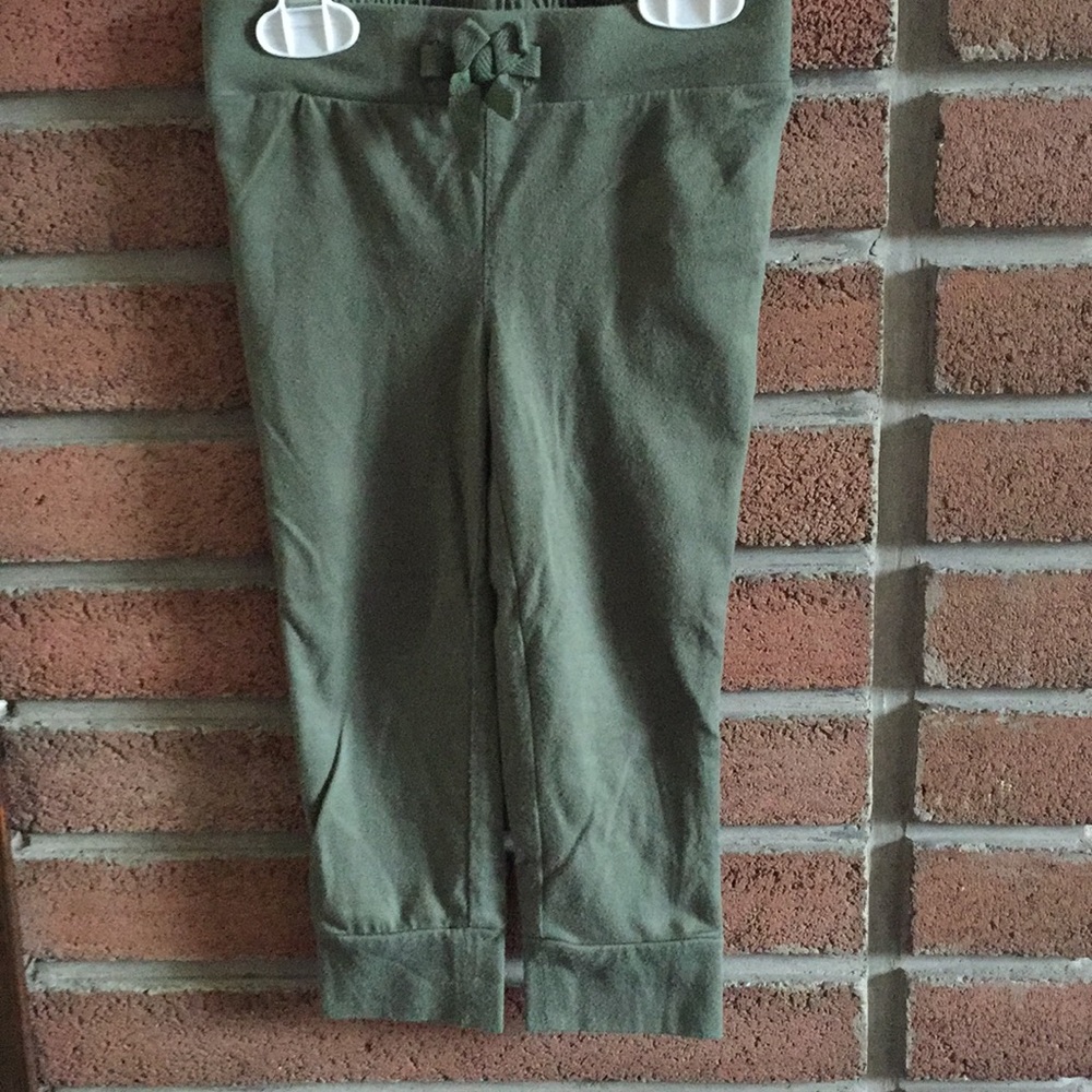 Old Navy army green jogger pants.